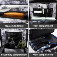 Mochila de senderismo de 80L/45L/30L, bolsa impermeable para exteriores, estilo táctico militar, paquete multifuncional para acampar y montañismo - details 20