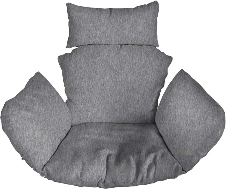Cojín de Silla Hamaca Colgante de Huevo Pouf Impermeable Para Jardín Patio Alfombrilla de Cabeza - 1