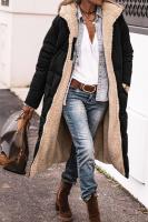 Chaqueta de Invierno con Capucha Acolchada Abrigo Grueso de Manga Larga Reversible - details 5