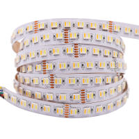 Tira de luces LED RGBCCT, 5 colores en 1, Chip RGBW, 30/60/96LED/M, diodo de cinta impermeable, DC12V, 24V, 5M, 5050 - details 4