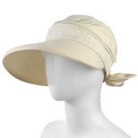 1PC Sun Hat Women Ladies Summer Wide Brim Foldable Visor Outdoor Cap Anti-UV Beach Hats Detachable Top Of The Hat - details 1