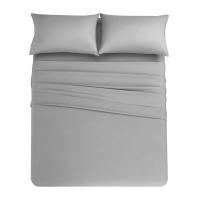 Juego de Sábanas Moderno de Microfibra Colchón Ajustable de 36cm con Fundas de Almohada - details 0