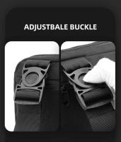Mochila cruzada de un solo hombro para hombre, riñonera táctica militar para acampar, escalar, senderismo, ciclismo, viajes al aire libre - details 4