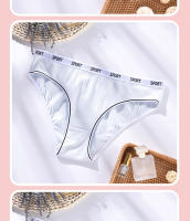 Ropa Interior de Algodón para Mujer, Cómoda Cintura, Baja Lencería de Color Sólido, Bragas Sexys, Moda de Verano, 3 Piezas - details 12