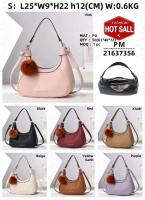 Bolso de mano de gran capacidad para mujer, bandolera moderna de alta gama 21637 con cierre de cremallera y forro de poliéster - details 0