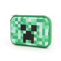 Bolsa de Lápices de Mosaico PU de Gran Capacidad Bolsa de Almacenamiento de Papelería EVA con Compartimentos para Niños y Niñas Diseño de Dibujos Animados - details 0