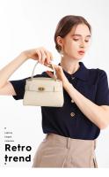 Bolso Cuadrado Pequeño a la Moda para Mujer, sencillo Bolso De Cuero De Vaca, Bo, 2023 - details 0