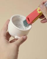 Nuevo tipo 3 en 1 tapa multifuncional hendidura limpieza biberón borde estriado cepillo de taza - details 5
