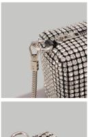 Nuevo Bolso de Diamantes de Imitación para Mujer 2025 Bolso de Alta Gama con Diamantes Bajo el Brazo Bolso Mensajero de Hombro Regalo Hermoso - details 10