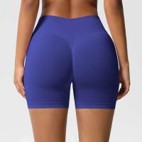Pantalones cortos de gimnasio ajustados de estiramiento alto cómodos respirables deportivos de cintura para mujer, ropa deportiva para mujer para - details 15
