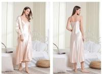 Roba Larga de 2 Piezas Ouwu Kimono Ence con Agujero, Pijama de Cuello en V, Ropa Casual de Primavera Política de Devolución Aceptable - details 1