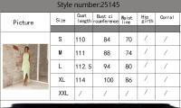 Vestidos largos entallados para mujer cuello colgante primavera y verano, ropa de mujer de alta calidad, vestidos largos entallados - details 0