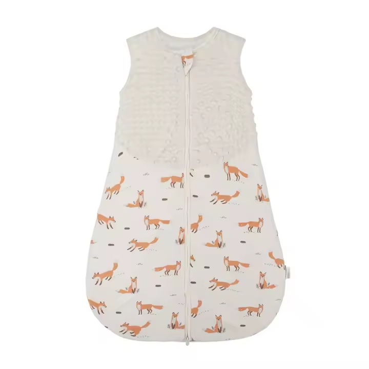 Saco de dormir para bebé Doudou, sensación suave, estampado de concha de estrella, para otoño y primeros 24 meses - 1