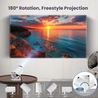S100 Proyector WIFI Pantalla Proyección Hogar Android 11 Proyector Barril Portátil - details 7