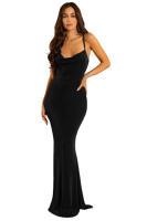 2025 Primavera/Novedad de verano estilo elegante socialite picante chica vestido con tirantes falda larga Mujer - details 6