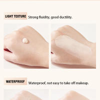 Base correctora Natural transparente, resistente al agua y al sudor, que cubre el acné, base hidratante ligera y duradera - details 5