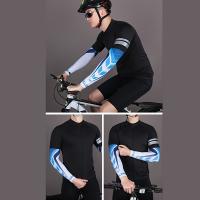 Guantes de brazo negros para hombre - Protector solar, transpirable para ciclismo y deportes al aire libre, manga para motocicleta, conducción y pesca, material de poliéster, equipo deportivo al aire libre |   Guantes de brazo elegantes |   Guantes de bra - details 0