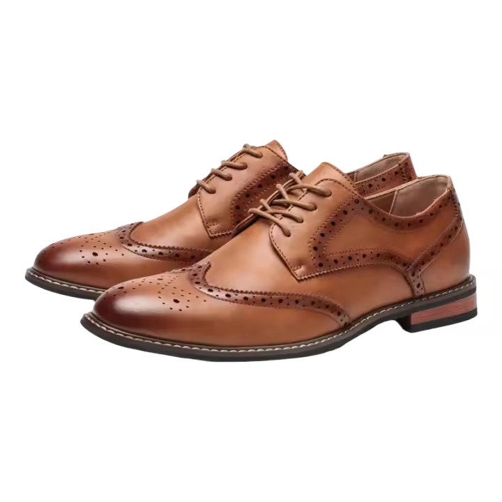 Zapatos sociales para hombre, bodas para hombre. - 1