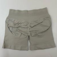 Pantalones cortos de yoga con banda baja acanalada, pantalones cortos de yoga sin costuras, pantalones cortos de entrenamiento para gimnasio, pantalones cortos elásticos para correr, ropa de fitness - details 11