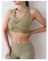 Conjunto de Workout sin Costuras para Mujer Sport Bra de Cintura Alta, Shorts de Yoga, Leggings de Moda de Gimnasio - details 22