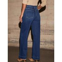 Jeans para Mujer Cintura Alta Pierna Recta Estilo Haraku Elegante - details 3