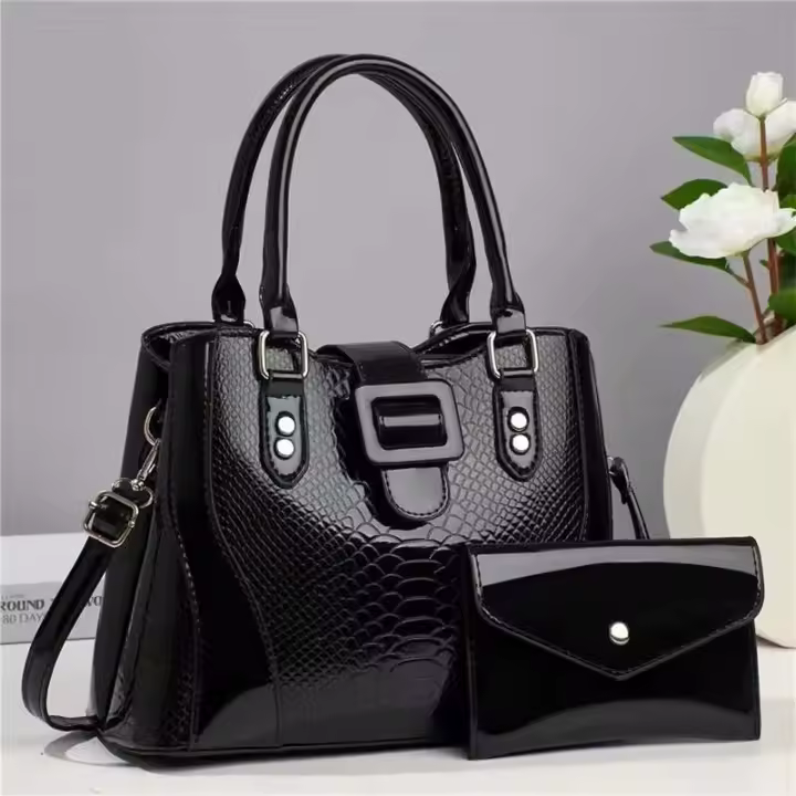 Bolso cruzado de gran capacidad para mujer, cadena con apertura de un solo hombro, a la moda, 2022 - 1