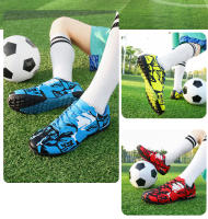 Zapatos de fútbol de marca para hombre, zapatillas de fútbol antideslizantes para exteriores para niños, zapatillas de entrenamiento transpirables, zapatillas de fútbol sala para césped - details 3