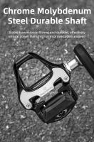 Pedales de Bicicleta ROCKBROS SPD-SL de Aleación de Aluminio Ultraligero con Cierre Automático para Bicicleta de Carretera Material de Pedal Resistente al Clima Fabricado en China - details 6
