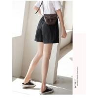 Verano nuevo algodón suelto crepé de gran tamaño de las mujeres pantalones cortos deportivos y de ocio de las mujeres pantalones anchos. - details 4