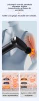 Masajeador Portátil de Fitness Moderno Pistola de Masaje Extendida para Alivio Muscular - details 7