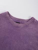 Camisetas lavadas con estampado abierto de sandía para mujer, Camiseta de algodón Y2K, Top holgado de Hip Hop, ropa suave y transpirable - details 65