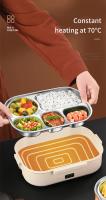Fiambrera Eléctrica con Calefacción Bento de Acero Inoxidable Portátil para el Hogar - details 4