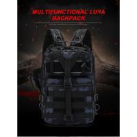 Mochila Pesca Multifunción 2025 - 40L Impermeable con 18 Compartimentos |   Equipo de Pesca/Senderismo/Ciclismo, Sistema Organización Modular (Incluye Funda Lluvia y Ganchos de Aluminio) - details 0