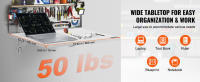 SucceBuy Mesa plegable de pared, escritorio plegable para espacios pequeños, oficina en casa, cocina, lavandería - details 1