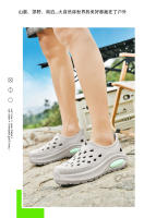 Sandalias de Playa para Hombres y Mujeres Gruesas, Perforadas, Versátiles, Pisando Caca - details 15