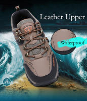 Zapatos de senderismo impermeables para hombre, zapatillas de escalada de montaña, calzado de entrenamiento al aire libre, antideslizante, novedad - details 4