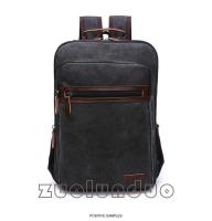 Bolso de Hombro Vintage de Lona PORCHEDDU Gran Capacidad para Hombres Bolsas Escolares para Adolescentes Mochila para Laptop - details 3