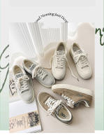 Zapatos deportivos transpirables de primavera para hombre, de estilo informal, con cordones, versátiles y de suela gruesa, de estilo sencillo, color blanco - details 0