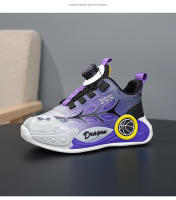 Zapatos de entrenamiento de estudiantes con hebilla giratoria, zapatillas antideslizantes para niños, zapatillas - details 31