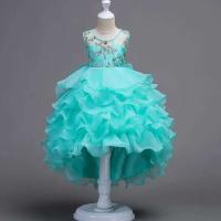 Niñas de flores de verano, vestidos de novia de moda, niños Ence sin mangas, vestidos de fiesta para niñas de 2 a 15 años - details 2