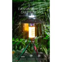 Linterna LED 3 en 1 para exteriores, lámpara de carga tipo C para acampar al aire libre, luz LED de ambiente impermeable de 2000mAh para pesca y exploración - details 11