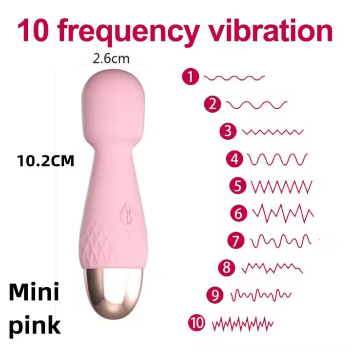 Vibrador de Huevo Saltarín Masajeador de Varilla para Mujeres Estimulador de Clitoris y Playa G-spot Juguetes para Adultos Tienda de Sex - 1
