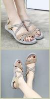 Nuevo 2025 sandalias deportivas de comercio exterior impresas Velcro casual zapatos de mujer de gran tamaño - details 11