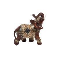 Estatua de adornos de resina de elefante, Feng Shui tradicional chino, artesanías de la suerte, muebles decorativos, decoraciones de escritorio para el hogar - details 4