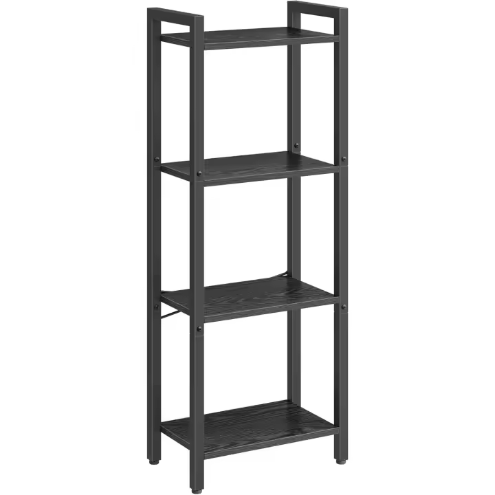 Librería con Marco de Acero 30 x 80 x 186 cm - 1
