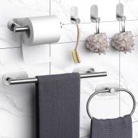 Juego de 6 Ganchos de Toalla de Baño de Acero Inoxidable Resistente a la Oxidación - details 12