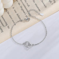 Pulsera De Beads Geométricas De Plata Esterlina 925 Para Mujeres Estilo Simple Y Temperamento Joyería De Mano Para Fiestas - details 27