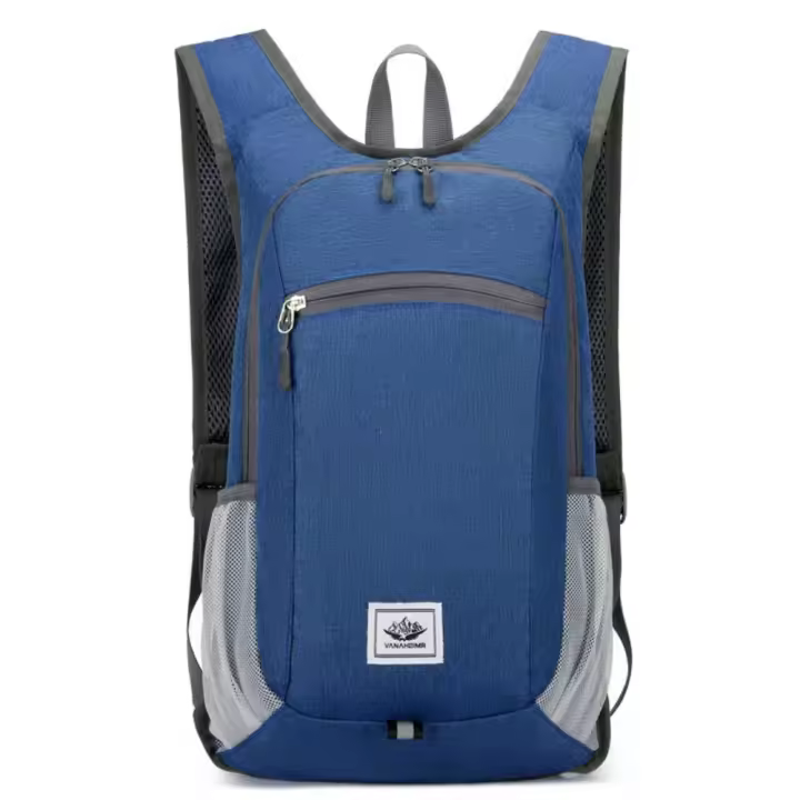 Mochila plegable para hombre y mujer, bolsa ligera y ultraligera para senderismo, bolso de viaje informal para la escuela - 1