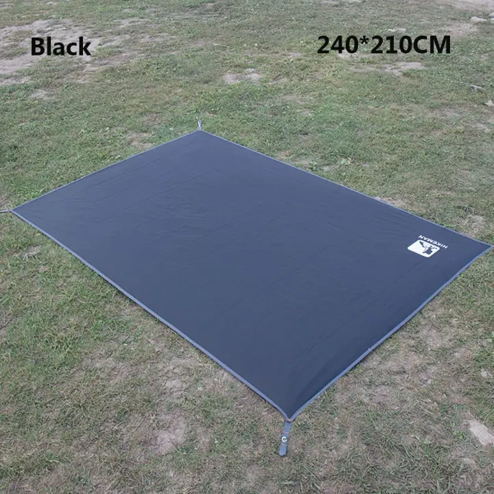 Alfombra de Picnic de 5 tamaños, lona de suelo para acampar, saco de senderismo, carpas de bolsillo ultraligeras, lona de playa con huellas, impermeable - 1