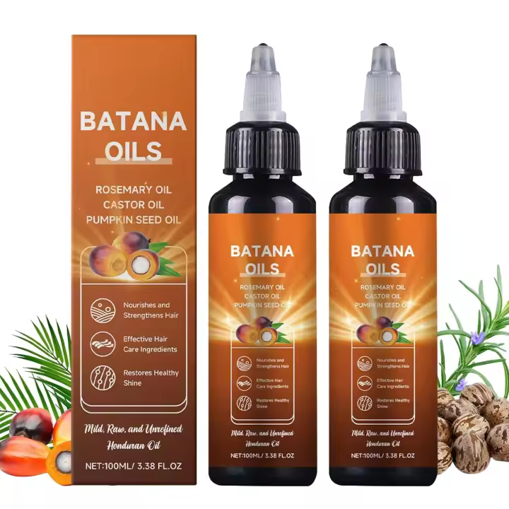 para el crecimiento, aceite líquido 4 en 1, con aceite de ricino de romero, aceite de semilla de calabaza, para todo tipo de cabello, 3,38 fl oz (1 unidad) - 1